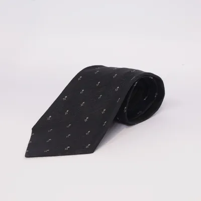 Cravate (Noir) de Jil Sander Soie
