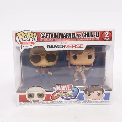 Action figure (Captain Marvel Vs Chun-Li) from Funko