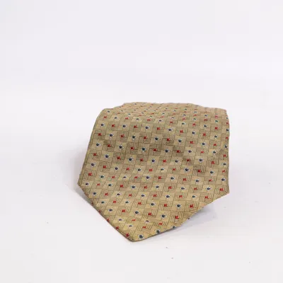 Cravate (Marron, Multicolore) de Andrew's Ties Soie