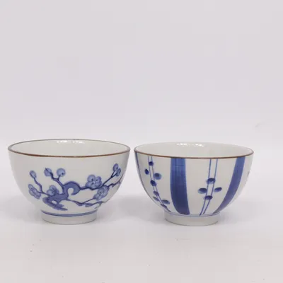 Schaal (Wit, Blauw, Bruin) van Indiska