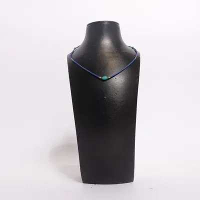 Halsband (Blå, Grön, Flerfärgad) Okänd metall