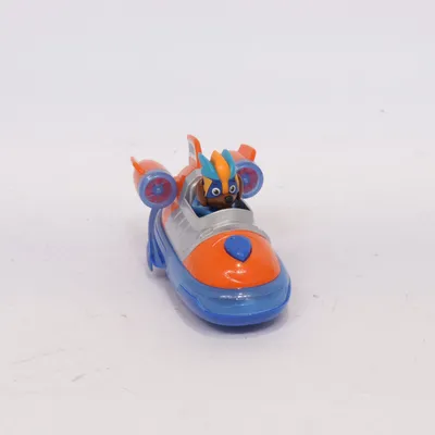 Toy figurine (Orange, Blue, Silver) from Spin Master