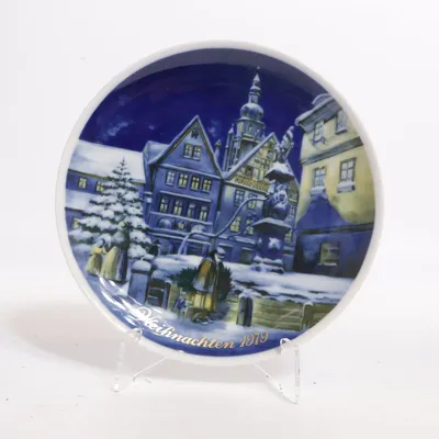 Wandteller (Weihnachten 1979) von Königl.pr.Tettau