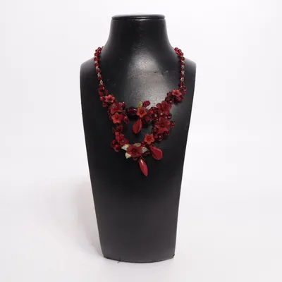 Necklace (Red) from Ikita Unknown metal