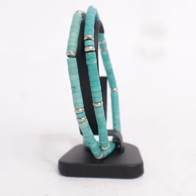 Anklet (Turquoise) Unknown metal