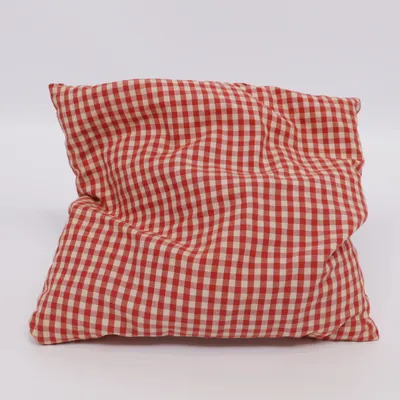 Sierkussen (Rood, Beige)