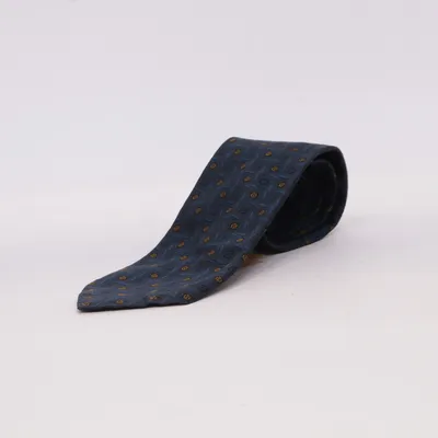 Tie (Blue, Yellow) from Atwardson Silk