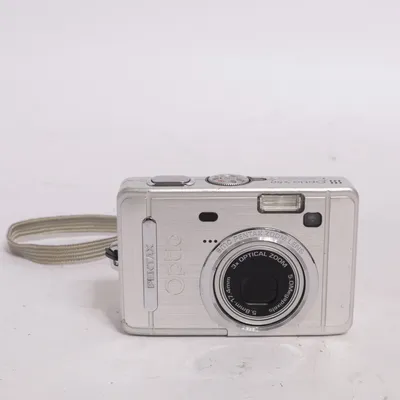 Digital compact camera (Optio) from Pentax