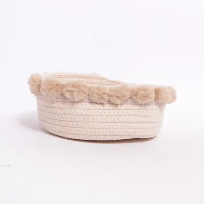Panier de rangement (Beige) de Woolworth Coton, Polyester