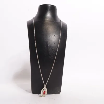 Halskæde (Sølv, Rød) fra Thomas Sabo Sølv