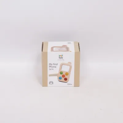 Legetøjstelefon  (Beige, Flerfarvet) fra Plan Toys