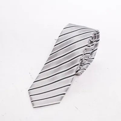 Cravate (Gris, Noir, Blanc) de Coolwater Polyester