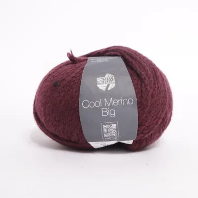 Yarn (Cool Merino Big) from Lana Grossa Merino wool, Polyamide