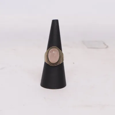 Ring (Silverfärgad, Rosa) Okänd metall