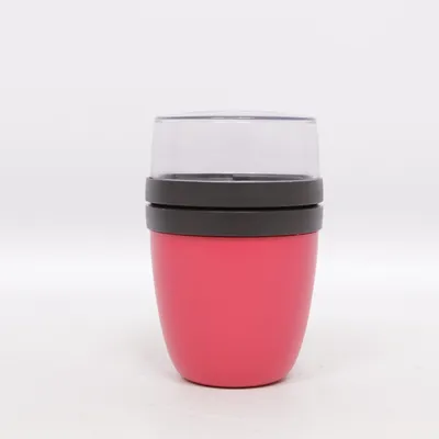 Take away mugg (Röd, Svart, Transparent) från MyMuesli