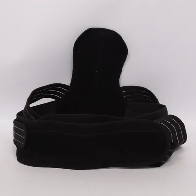 Träningsbälte (Svart) från InnovaGoods Elastan, Polyester