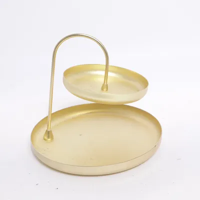 Tiered plate stand (Gold) from Umbra