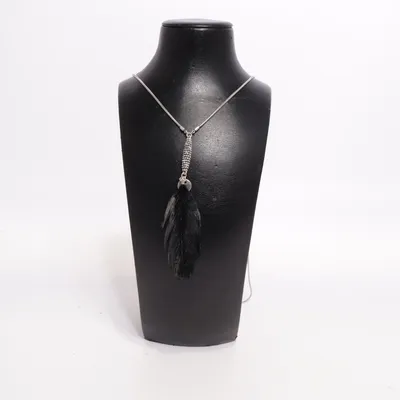 Ketting (Zilver, Zwart) van A&C Onbekend materiaal