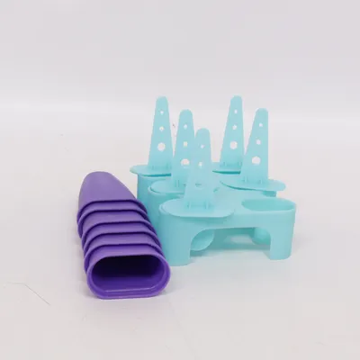 Ice cream molds (Purple, Turquoise)