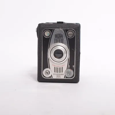 Analog compact camera (Synchro-Flash Standard Box) from Bilora