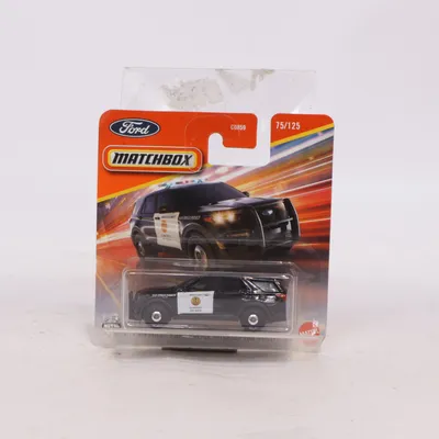 Speelgoed auto (Police Interceptor Utility) van Matchbox