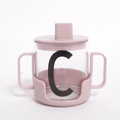 Sippy cup (Pink) from Design Letters