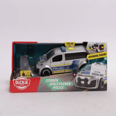 Toy car (Citroen Spacetourer Police) from Dickie Toys