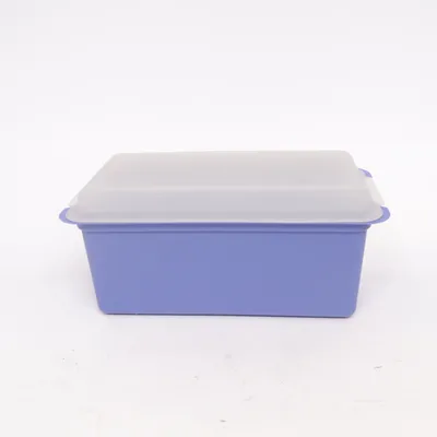 Lunch box (White, Blue) from Tupperware
