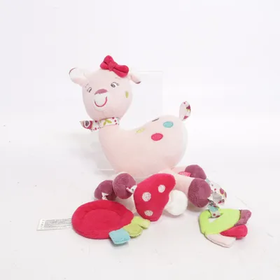 Bebisleksak (Rosa, Flerfärgad) från Babyfehn