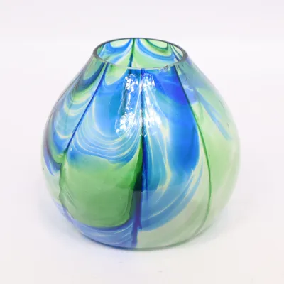 Vase (Blå, Grøn, Hvid)