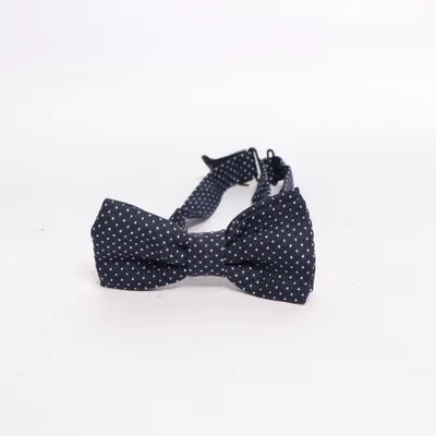 Noeud papillon (Bleu, Blanc) de Dal Lago Polyester, Soie