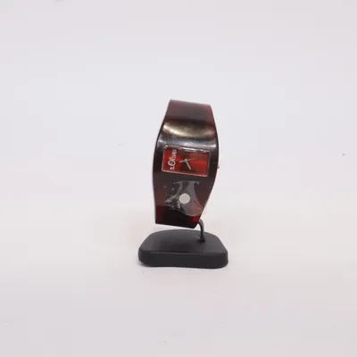 Armbanduhr (Braun, Rot) von s.Oliver