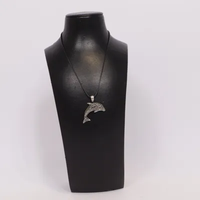 Halsband (Delphin Keltische Knoten) Tenn