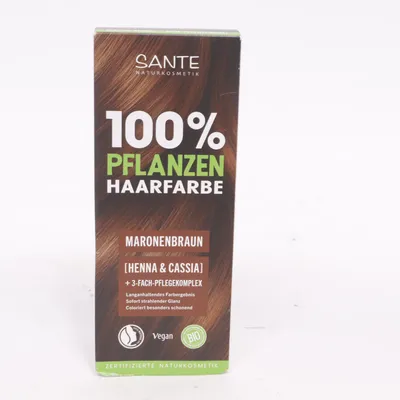Hair dye (Pflanzen Haarfarbe) from Sante