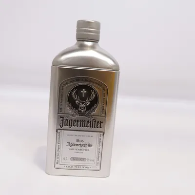 Spritflaska (Silverfärgad) från Jägermeister