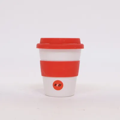Koffiebeker (Wit, Rood) van Red
