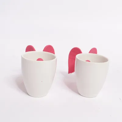 Espressokopje (Wit, Roze) van Pylones