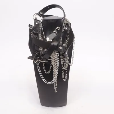 Body jewelry (Black, Silver) Unknown metal
