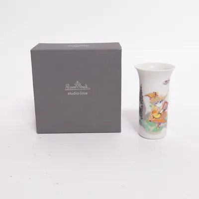 Vase (Hvid, Flerfarvet) fra Rosenthal