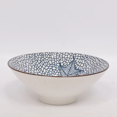 Schaal (Blauw, Wit)