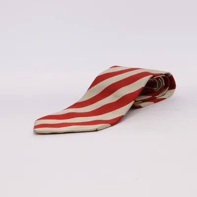 Tie (Red, White) from Hugo Boss Silk