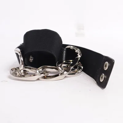 Waist belt (Black, Silver)