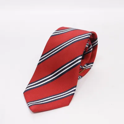 Slips (Röd, Vit, Blå) från Ascot Bomull, Silke