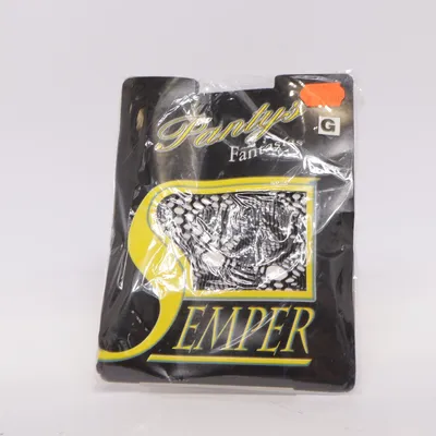 Visnet panty (Zwart) van Semper