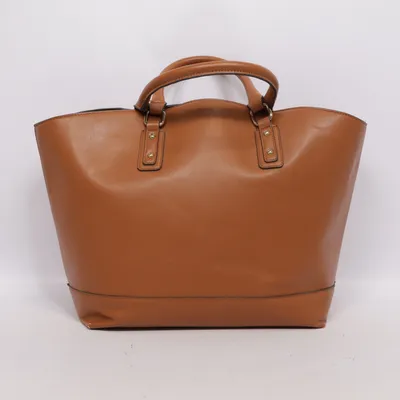 Handväska (Brun) från JustFab Polyester, Polyuretan