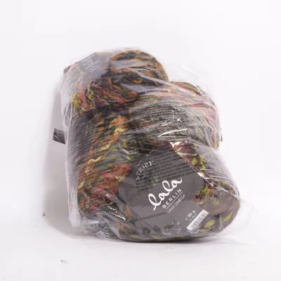 Yarn (Stripy) from Lana Grossa Acrylic, Alpaca wool, Elastane, Merino wool