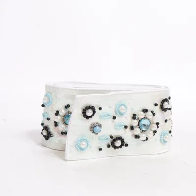 Belt (White, Multicolored) from Zuelements
