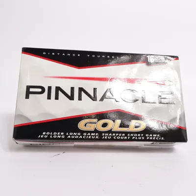 Golf ball (Gold) from Pinnacle