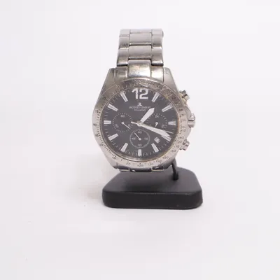 Montre (Argent, Noir) de Jacques Lemans