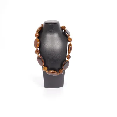 Smyckesset (Brun) Okänd metall